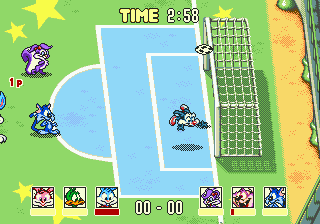 Tiny Toon Adventures - Acme All-Stars (USA) In game screenshot